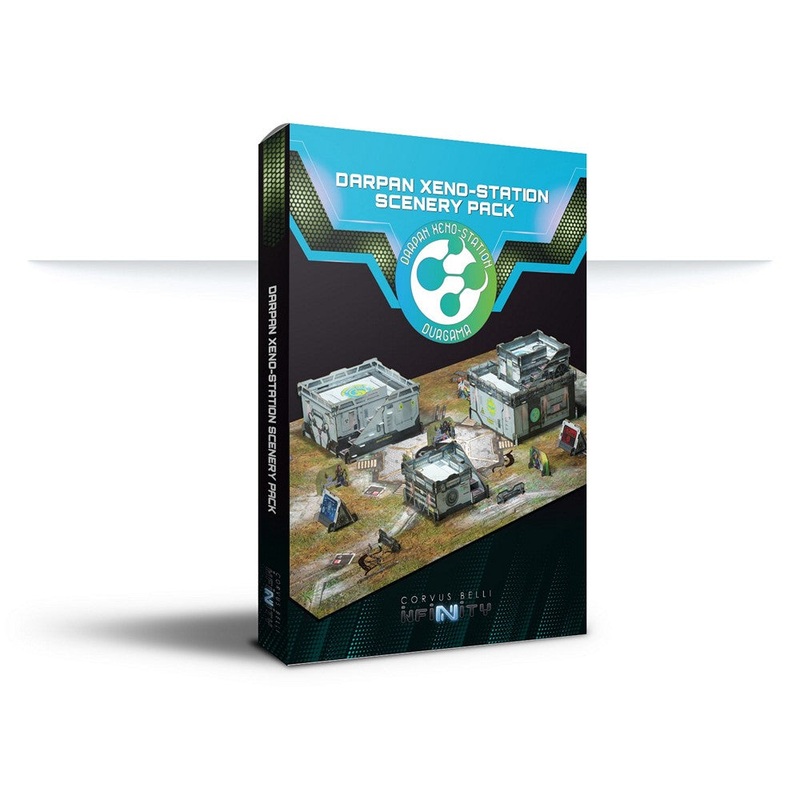 Corvus Belli 285075 Infinity Scenery Darpan Xeno-Station Scenery Pack