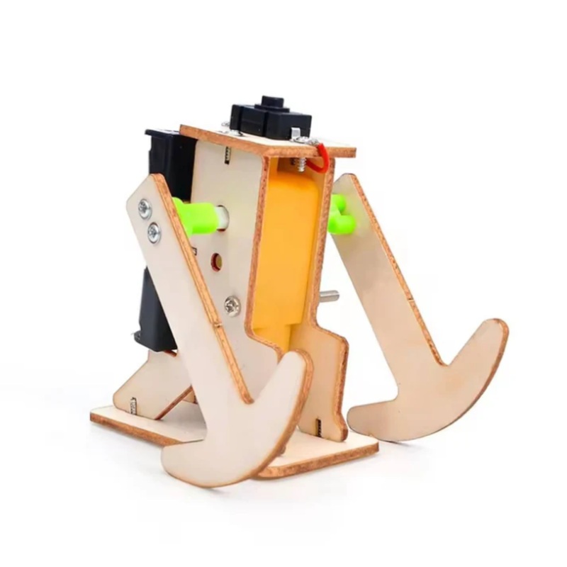 DIY Wooden Walking Robot Experimental Stem Kit Toy