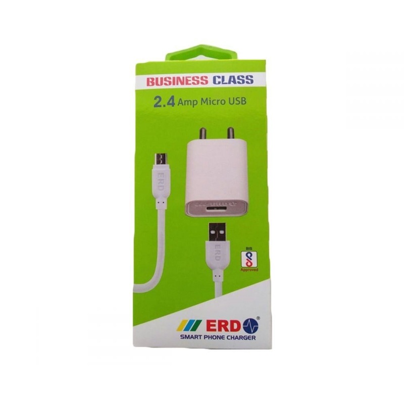 ERD 5V 2.4A adapter with MicroUSB cable