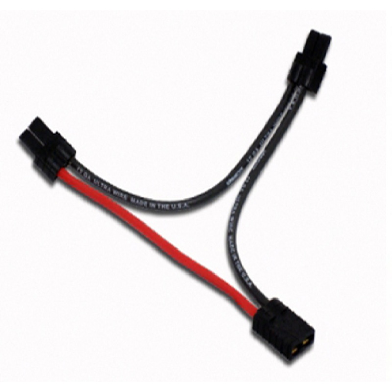 Helios - Adapter Lead / Charge Cable - 2x Traxxas(Male) To Traxxas (Series Adapter)(Female)