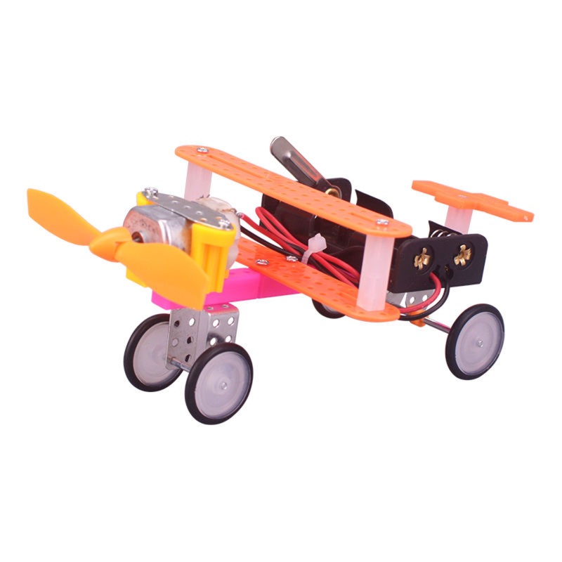 Pludo STEM Kit Power Flight DIY STEM Toy for Kids 1114 | Grade 68 Electrodynamic Conversion Airplane Project