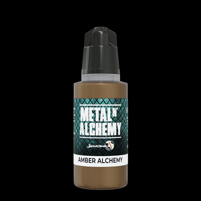 Scale 75 SC-93 Scalecolor Metal n Alchemy Amber Alchemy 17ml