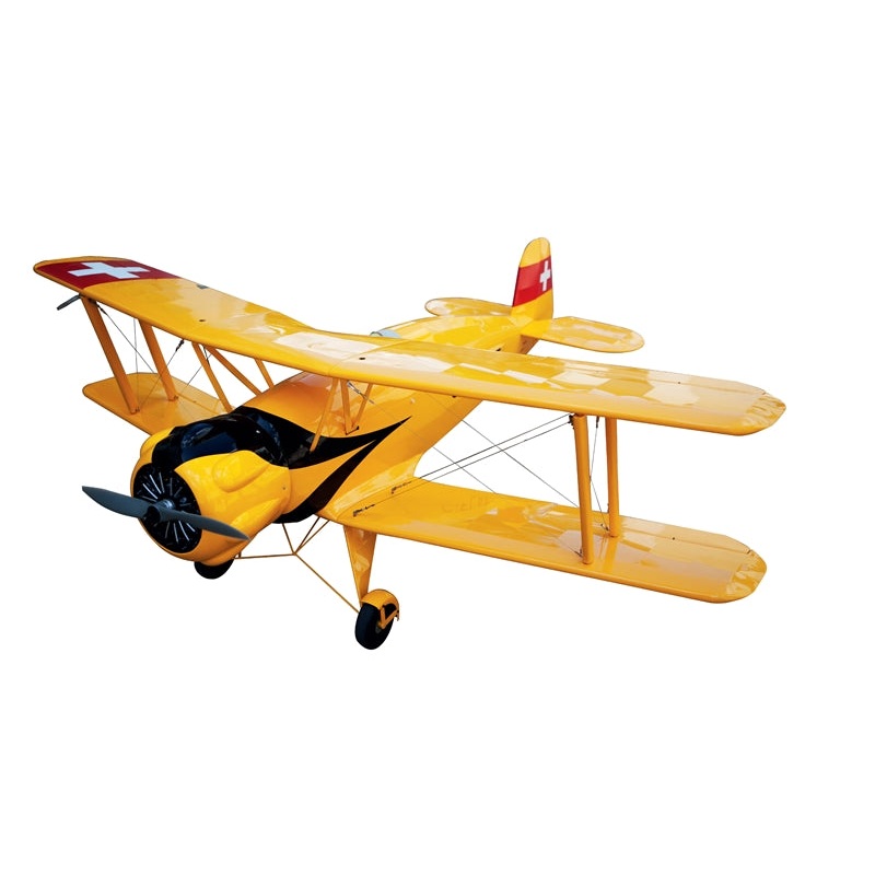 Seagull Models SEA212Y Bucker Bu-133 Jungmeister 65" ARF 20-26cc Yellow New 2025 by Seagull