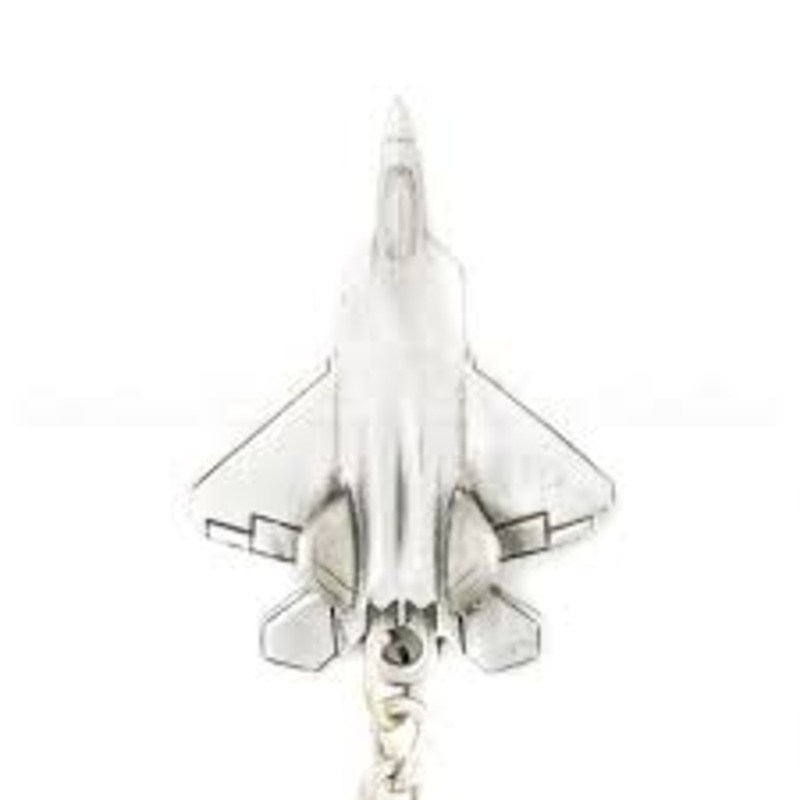 F-22 Keychain Pewter