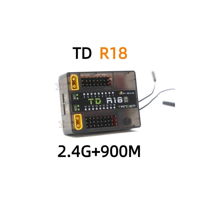 FrSky Tandem TD R18 Dual-Band Receiver with 18 Ch Ports : 03022020