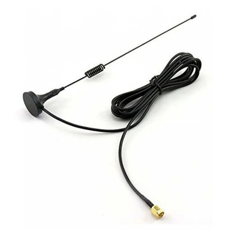 GSM 3DBI Magnetic Mount Spring Antenna 900MHz - 1800MHz
