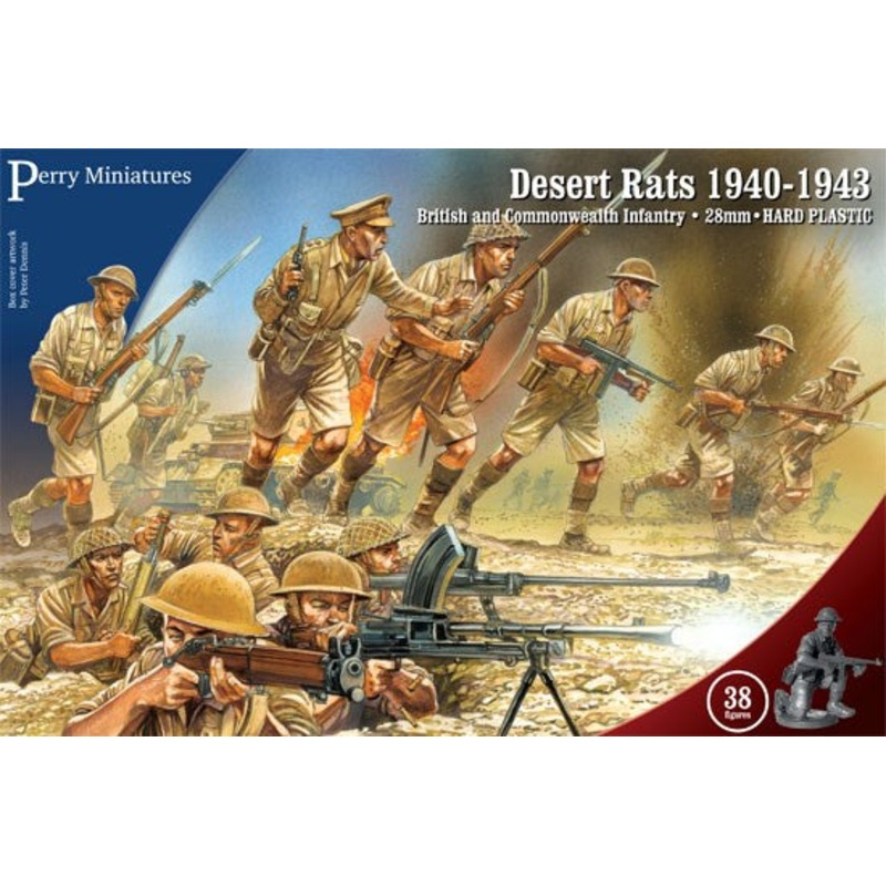 Perry Miniatures - WW1 - Desert Rats 1940-1943 28mm