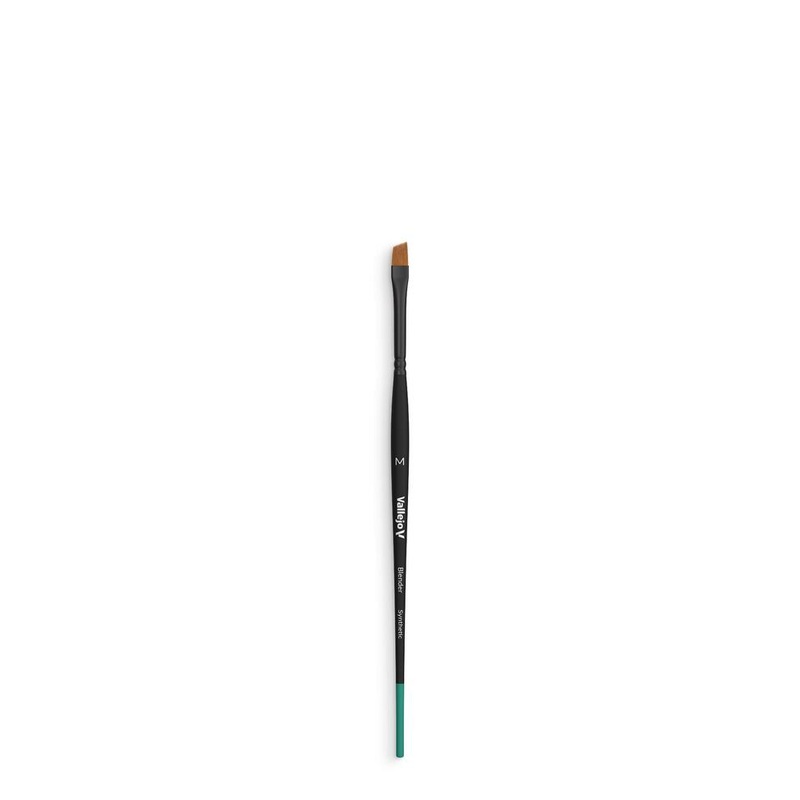 Vallejo AVB05002 Brush - Blender - Flat Angled Synthetic Brush