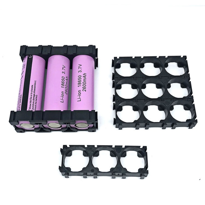 18650 Battery Spacer Bracket 1x3 Cell Holder for Lithium Battery Pack Assembly
