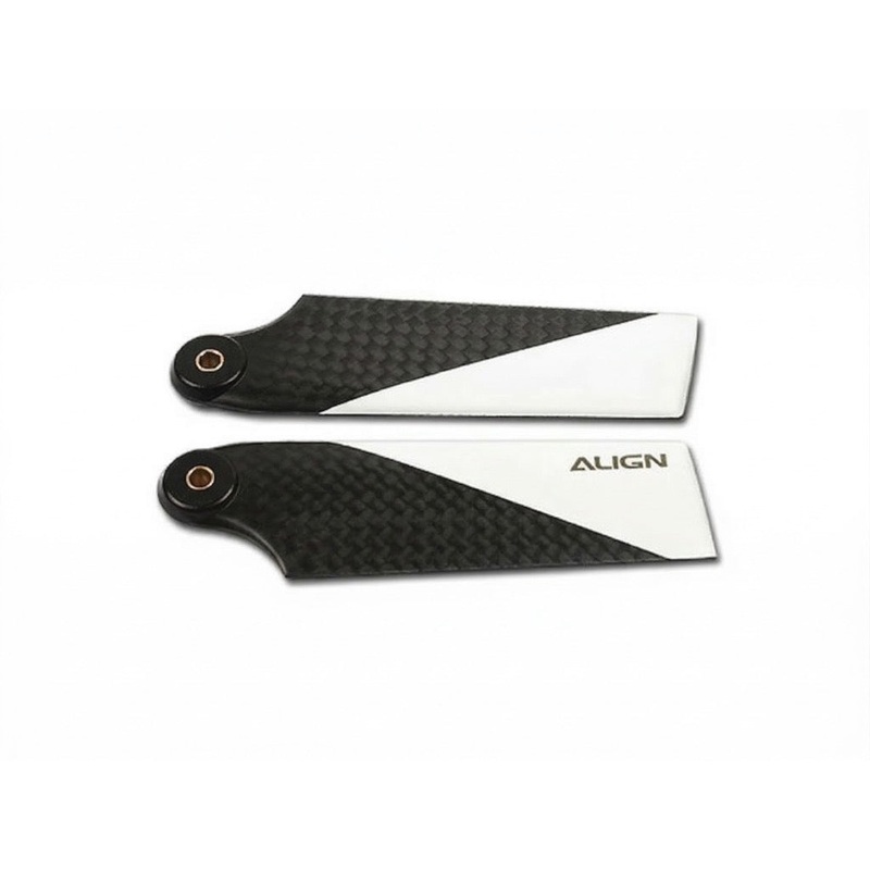Align 70mm Carbon Fibre Tail Blades (1 Pair) : HQ0700DT