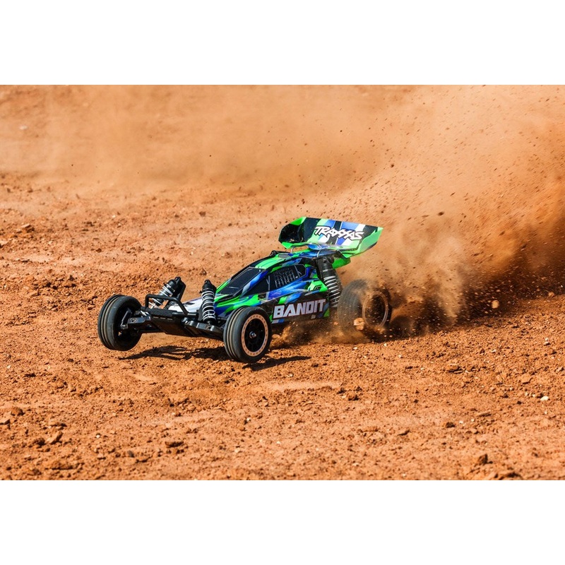 Traxxas 24254-8 - Bandit XL-5: 1/10 2WD RTR Buggy USB-C Green