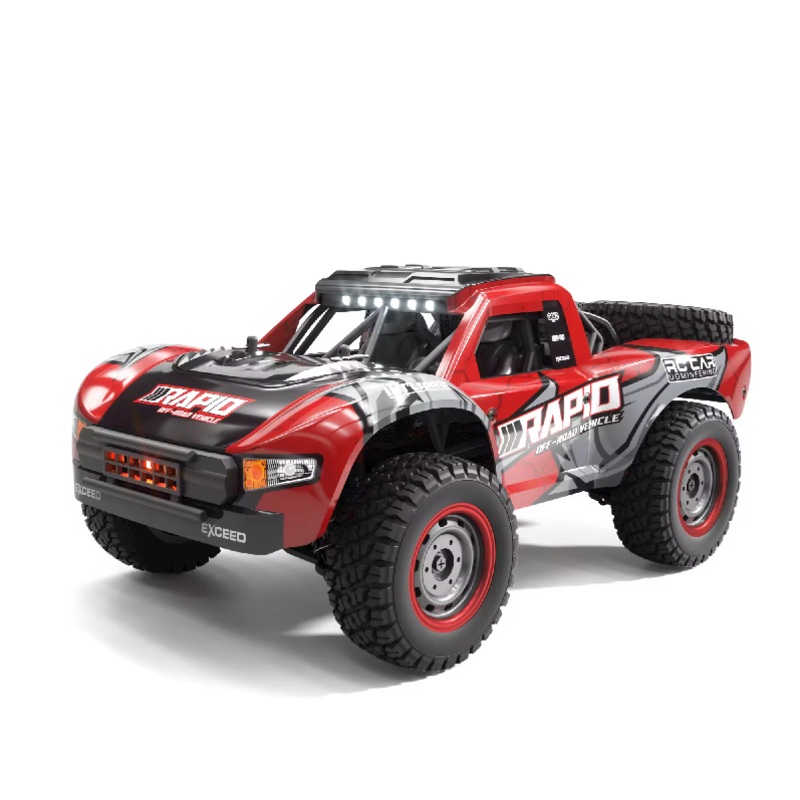 1/14 RC Car - Ready to Run - Controller and Battery 2.4GHz Blue