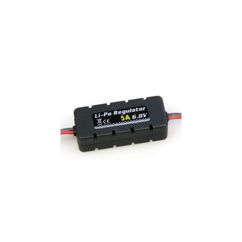 Etronix Li-Po Regulator 5A 6V (Hard Cased) 20x14x49mm : ET0556
