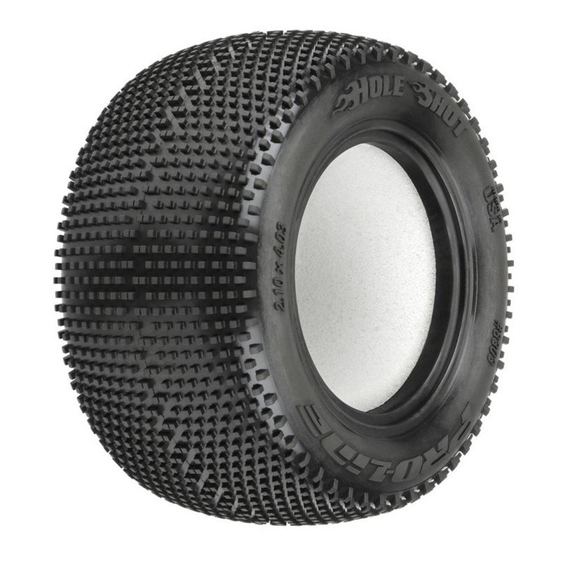 Proline PRO830302 1/10 Hole Shot 2.0 M3 F/R 2.2" Off-Road Stadium Truck Tires (2)