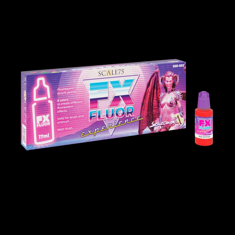 Scale 75 SSE-052 Scalecolor FX Fluor Experience Paint Set