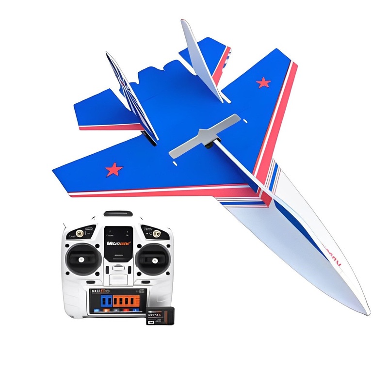 SU-27 RC Glider with Auto Balance, RTF Fixed Wing Model, DIY RC Airplane Toy auto balance A