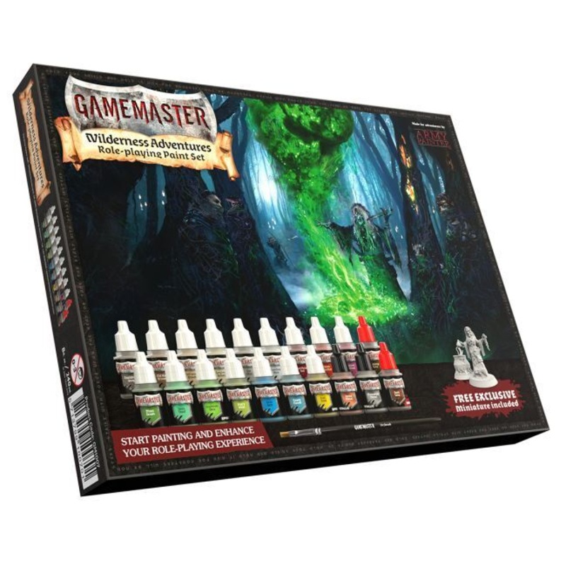 Army Painter GM1007 GameMaster: Wilderness Adventures Paint Set