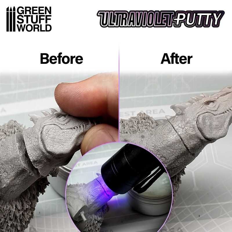 Green Stuff World 4388 Masilla Ultravioleta / GSW Ultraviolet Putty 50ml