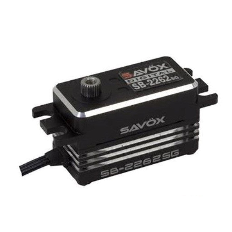 Savox SB-2262SG Low Profile HV Brushless Servo 32kg 0.06sec @7.4v 62g