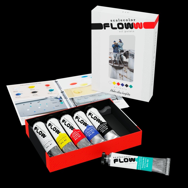 Scale 75 SFLOW-001 Scalecolor Floww Primary Paint Set