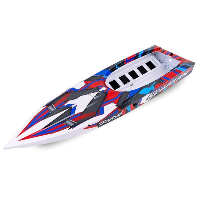 Traxxas 5737R HULL SPARTAN RED