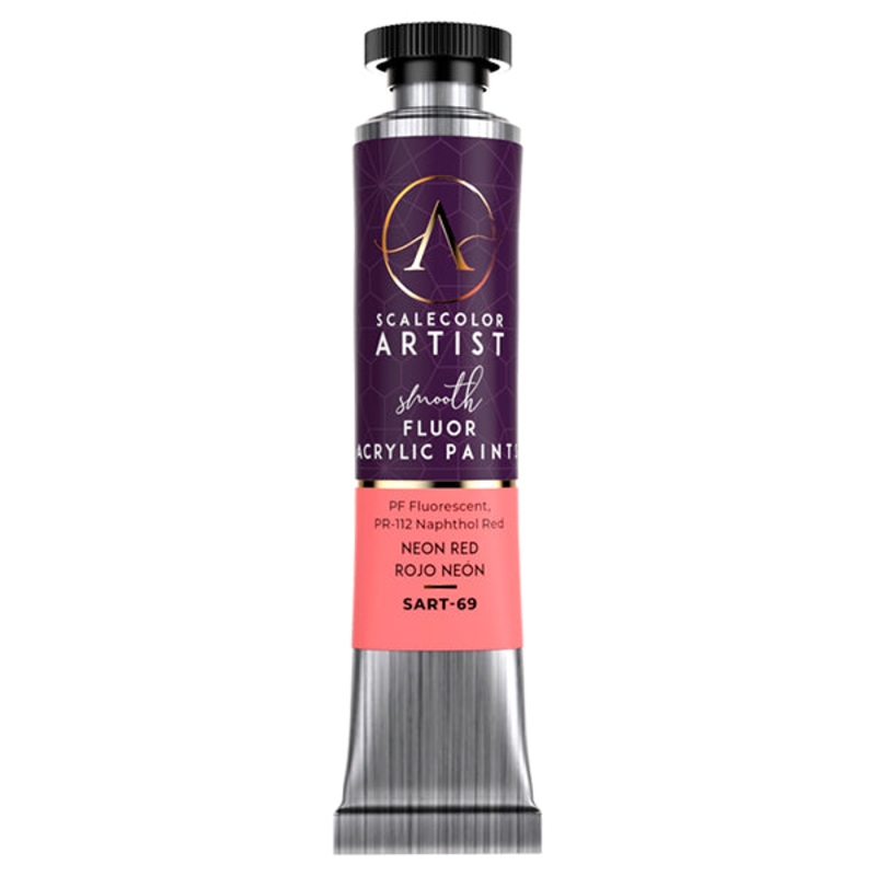 Scale 75 SART-69 Scalecolor Artist Neon Red 20ml