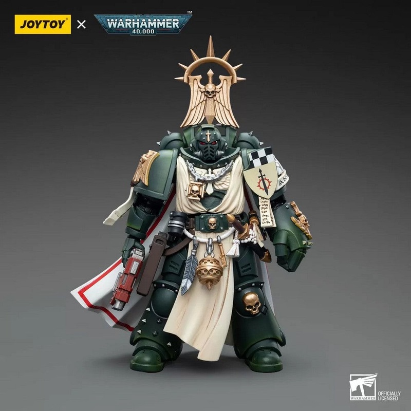 Warhammer Collectibles JT7691 1/18 Scale Dark Angels Master with Power Fist