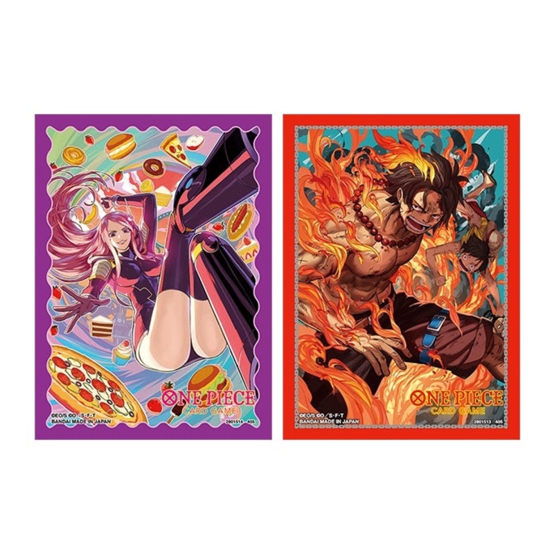 Bandai 9052825 One Piece Card Game Official Sleeves Display TCG+ Limited Edition Vol. 5