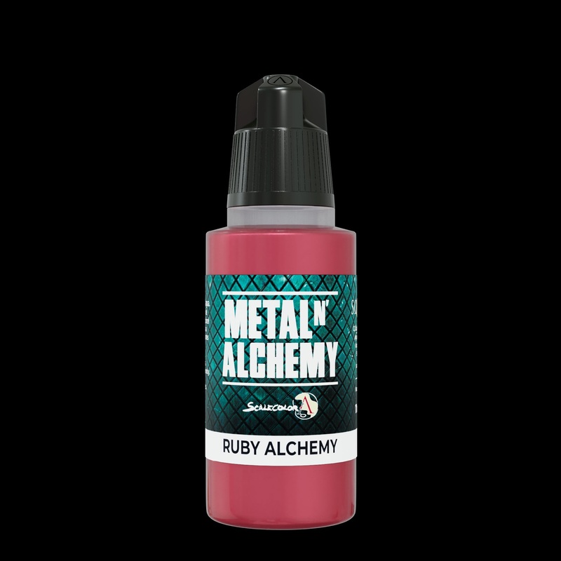 Scale 75 SC-90 Scalecolor Metal n Alchemy Ruby Alchemy 17ml