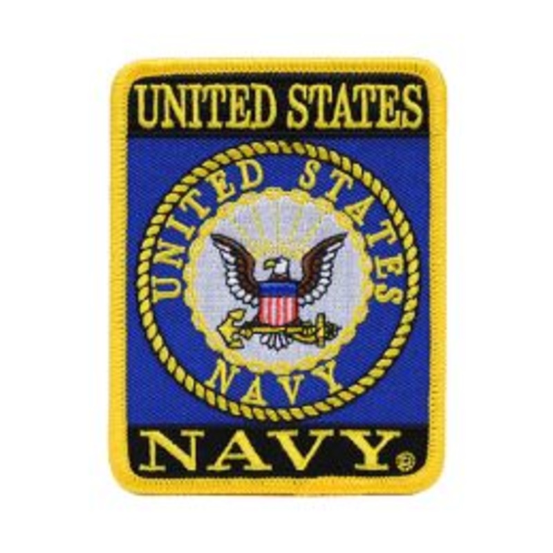 USN Logo, Rect. Patch