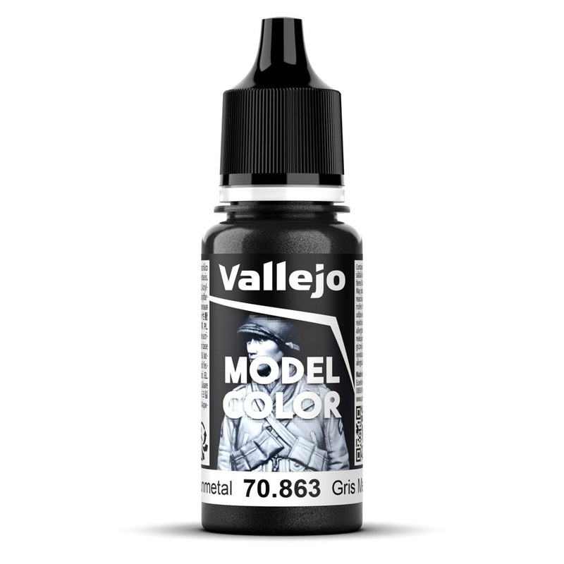 Vallejo AV70863 Model Colour Gunmetal 18ml