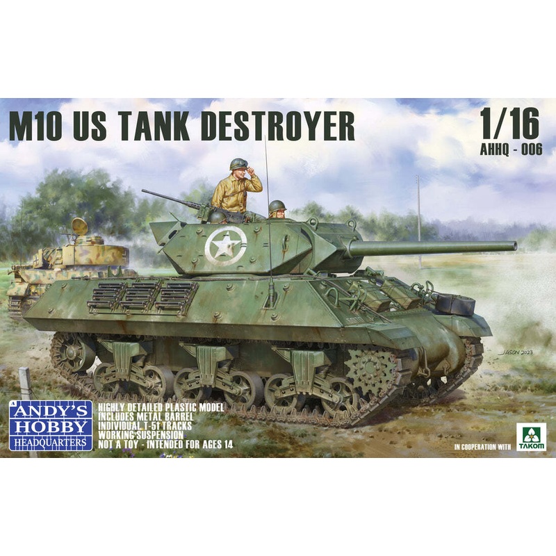 Andys Hobby HQ 1/16 M10 Tank Destroyer