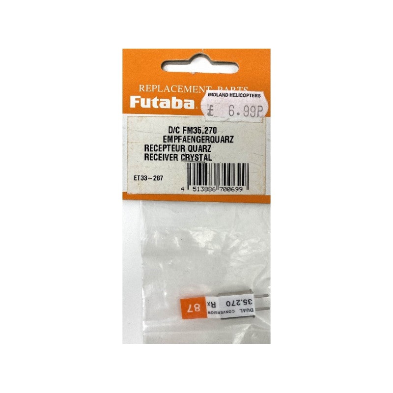 Ch.87 (35.270) FM Rx Xtal DC : P-CR35/87DC
