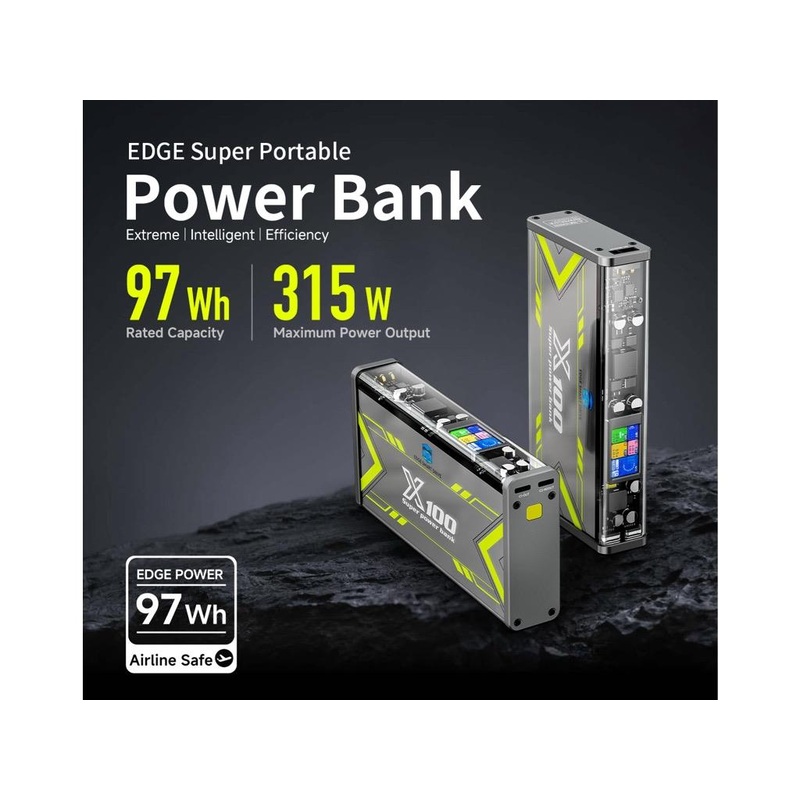 Edge X100 Super Portable Power Bank : OSHMPWE100
