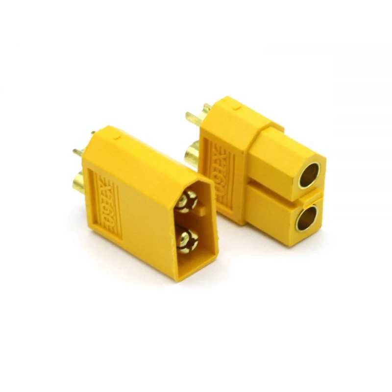 Helios - Connector - XT60 Male and Female (With Covers)