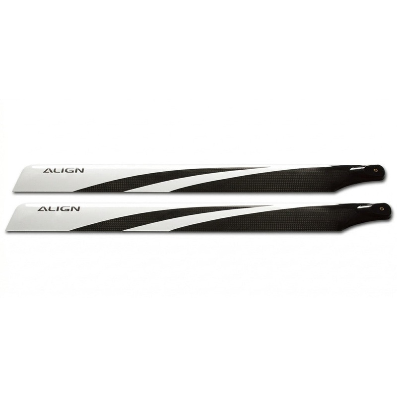 Align 550 3G Carbon Fiber Blades (HD550BT)