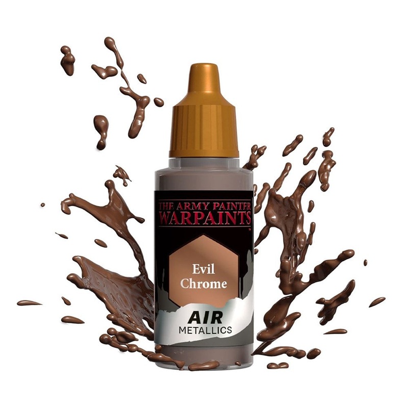 Army Painter AW1491 Metallics Air Evil Chrome Acrylic Paint 18ml