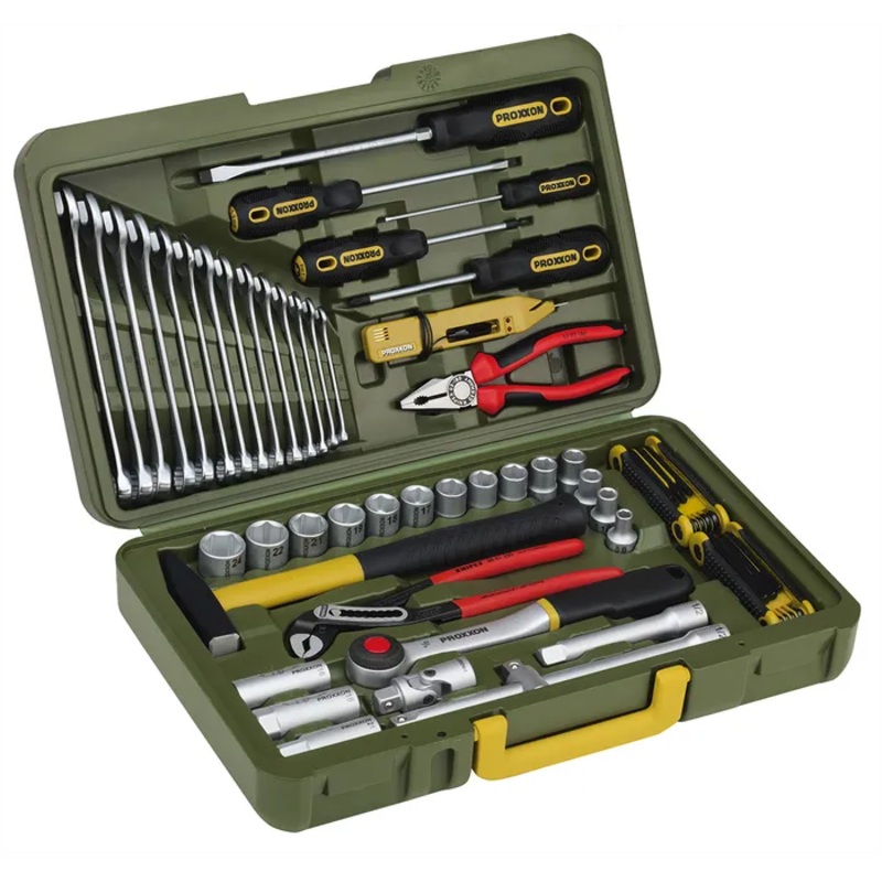 Proxxon 23650 AUTOMOTIVE & UNIVERSAL TOOL SET - 46-Pce
