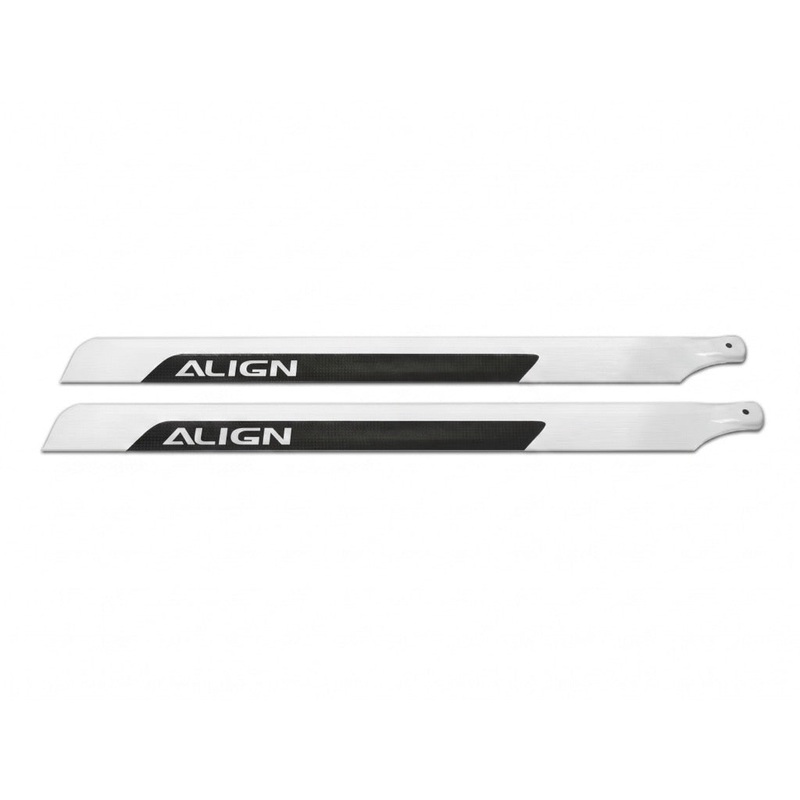 Align 690D Carbon Fibre Blades : HD690BZT