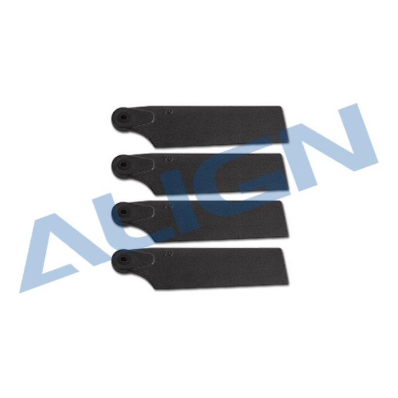 Align 70 Carbon Fibre Tail Blade : HQ0703AT