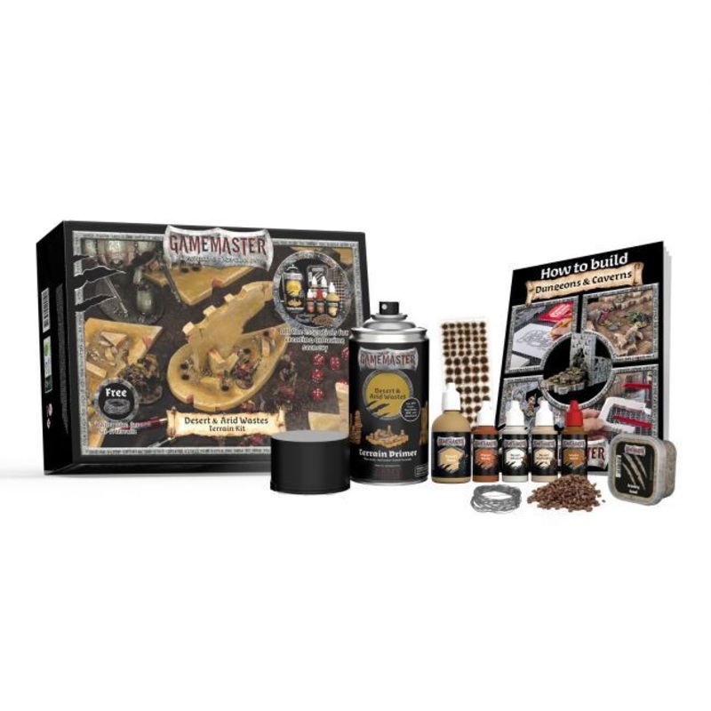 Army Painter GM4001 GameMaster: Desert & Arid Wastes Terrain Kit