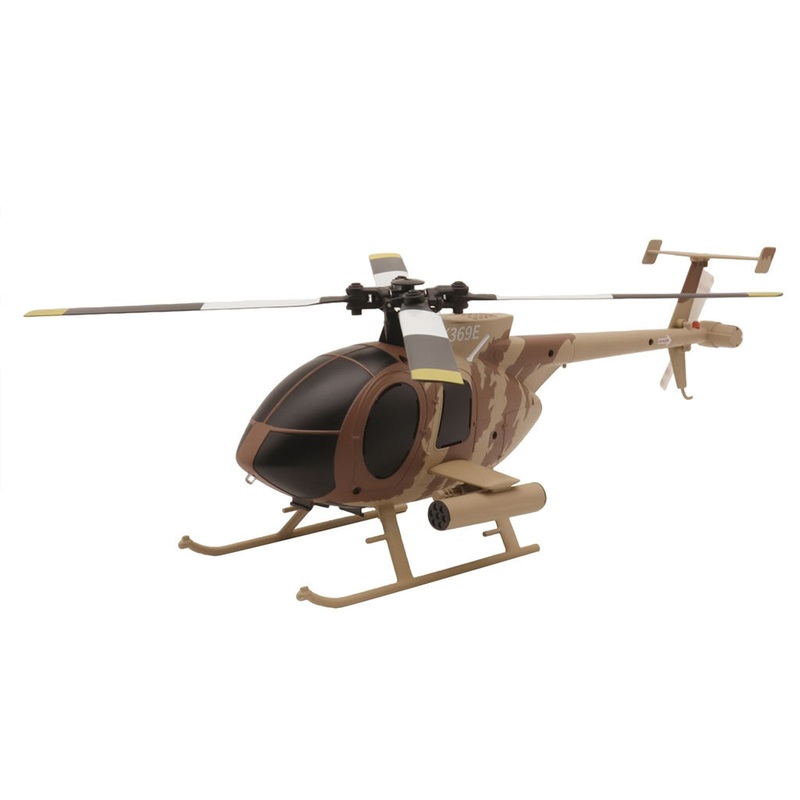 RC-ERA C184 MD500 (Sand) Gyro Stabilised Helicopter w/Optical Flow Sensor : RCE-C184S
