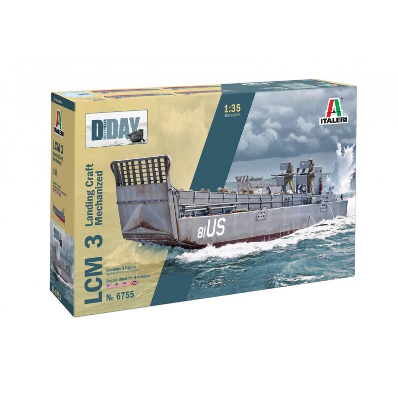 Italeri 6755 1/35 WWII U.S.ARMY LANDING CRAFT