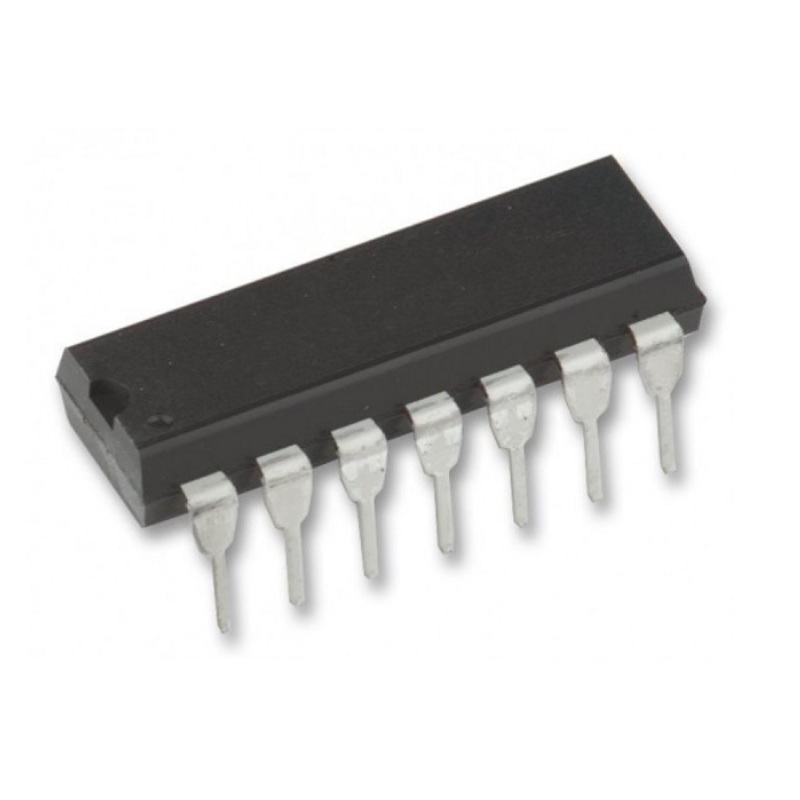 74LS125 Quad Tri-State Buffer IC DIP-14 Package