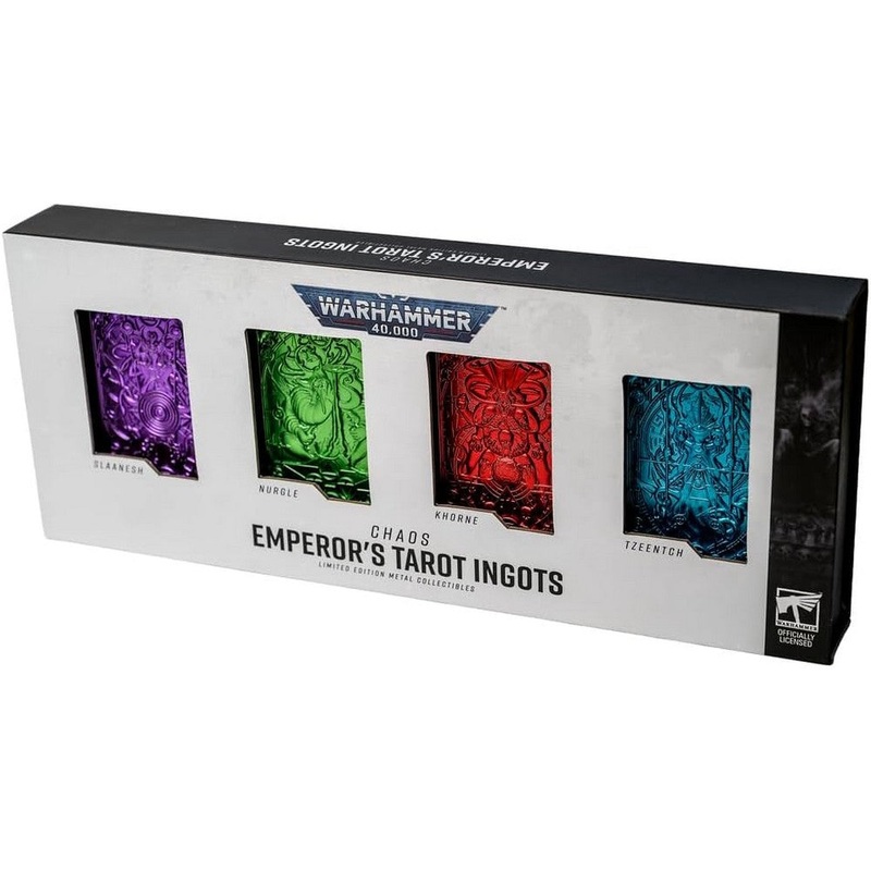 AAA Merchandise 1204467 Warhammer 40000 Imperial Tarot Ingot Gods (4pk)