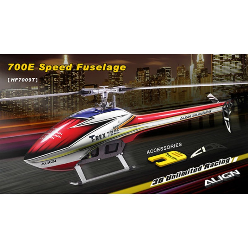 Align T-Rex 700E Speed Fuselage - Red : HF7009T