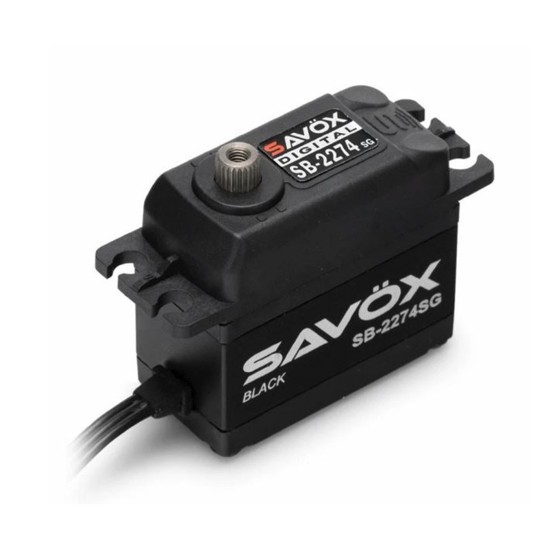 Savox SB-2274SG-BE HV STD size 30kg/cm Digital Brushless Motor Servo 0.07sec 8.4V 69g 40.3x20.2x38.5mm