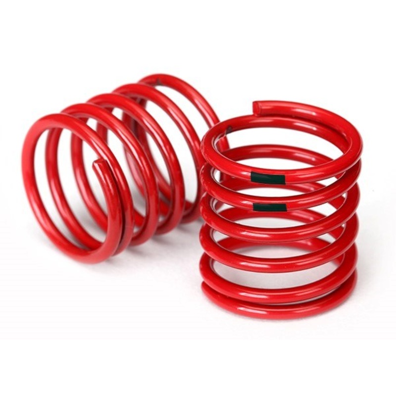 Traxxas 8364 - Spring Shock (Red) (4.4 Rate Black Stripe) (2)