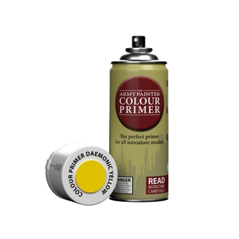 Army Painter CP3015 Colour Primer - Daemonic Yellow - 400ml Spray Paint