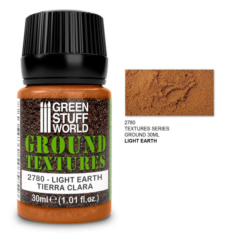 Green Stuff World 2780 Texturizing Paste / Acrylic Ground Texture LIGHT EARTH 30ml
